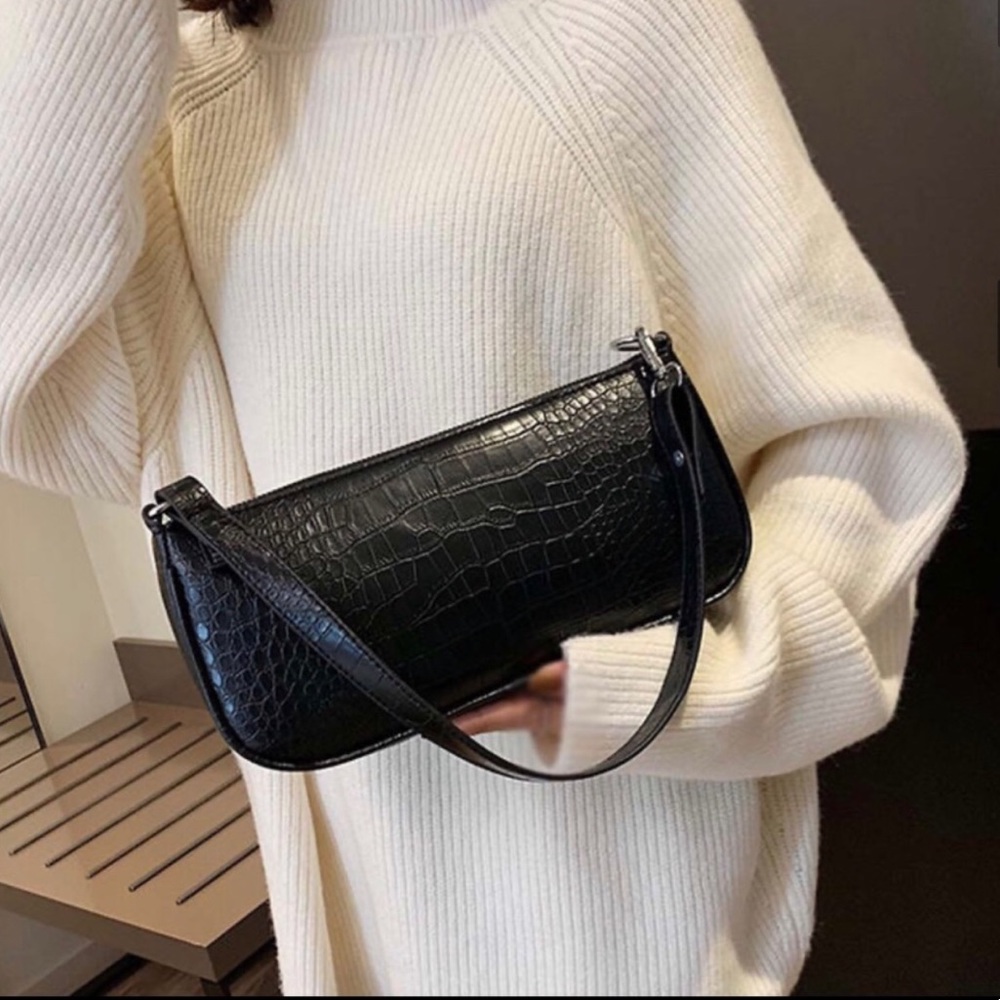Vegan faux leather shoulder purse new - Picture 2 of 7